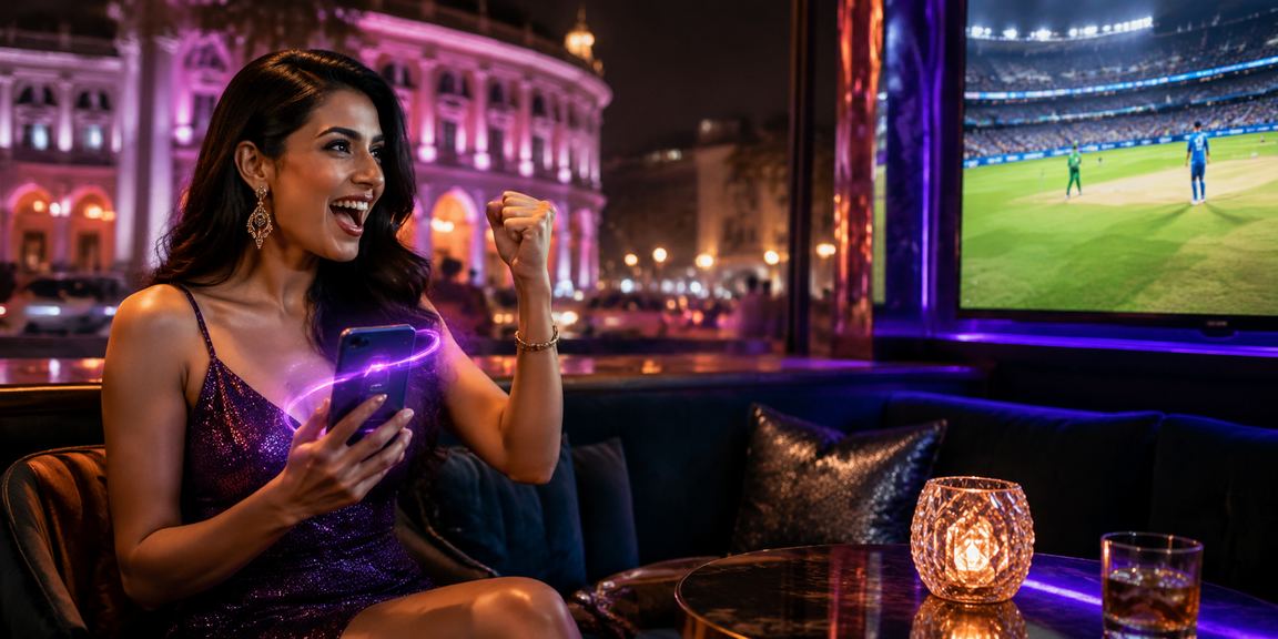 Neon lights at Connaught Place Delhi deposit area